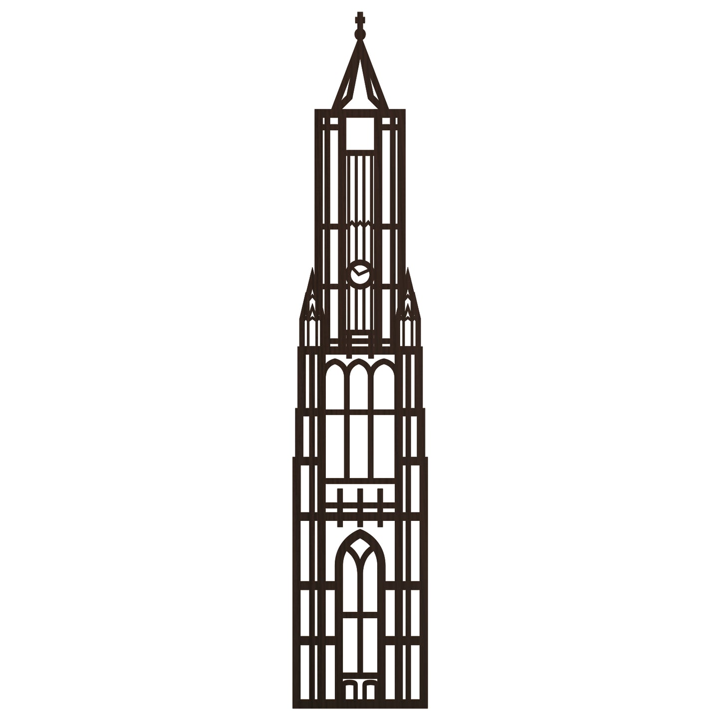 Stadstoren Sint-Eusebius Arnhem Nederlands zwart FSC 100%