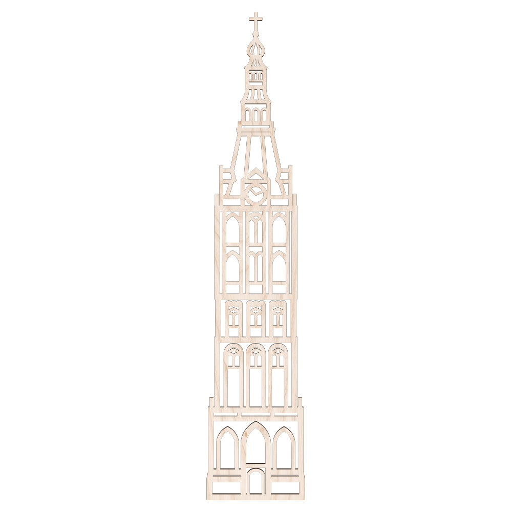 XXL Stadstoren Sint Janskathedraal Den Bosch Nederlands hout FSC 100%