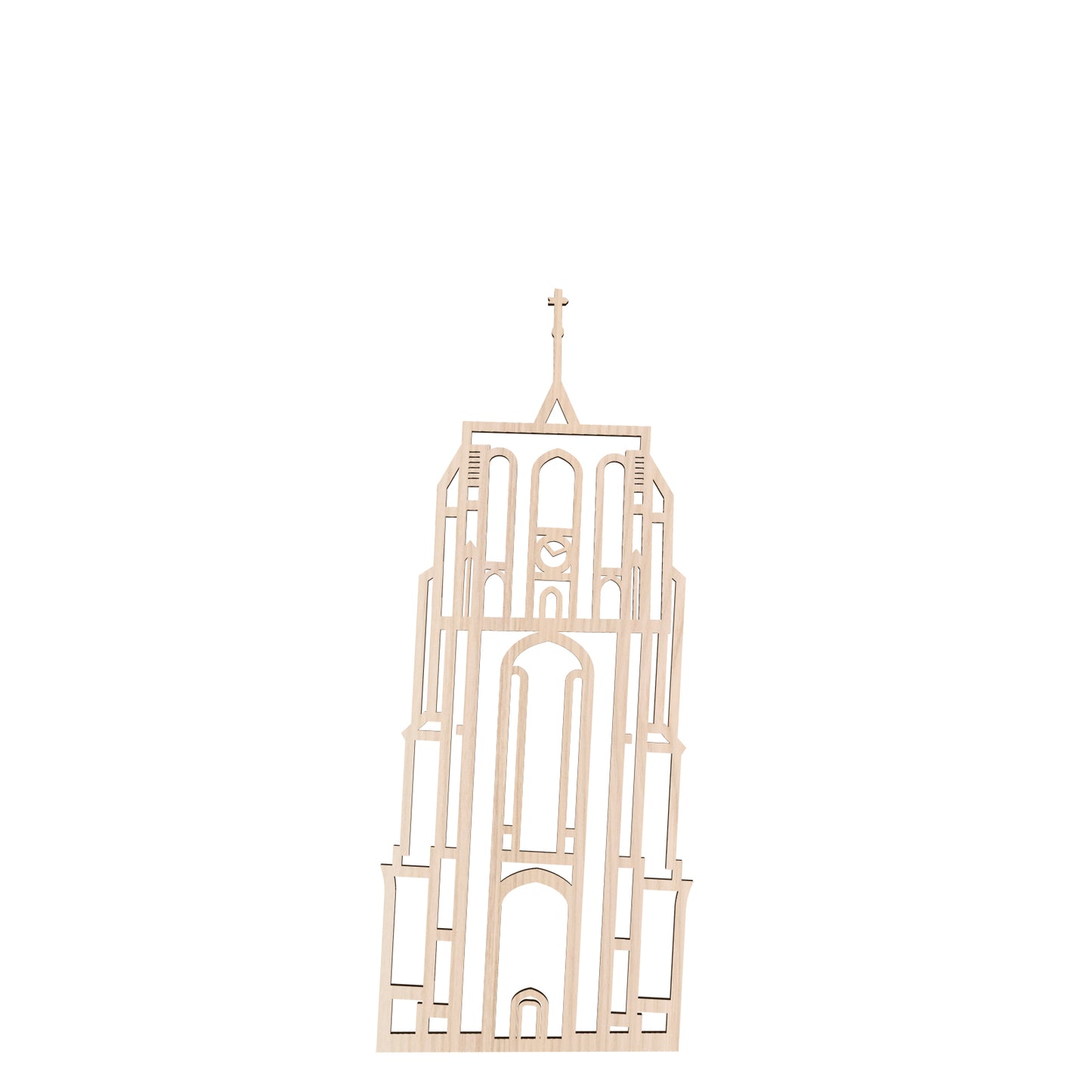 Stadstoren Oldehove Leeuwarden Nederlands hout FSC 100%