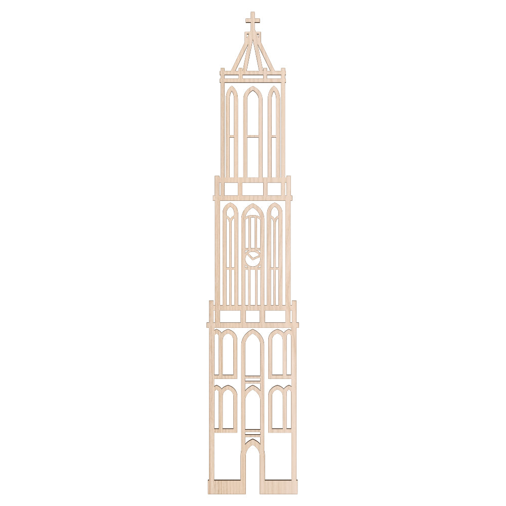 XXL Stadstoren Domtoren Utrecht Nederlands hout FSC 100%