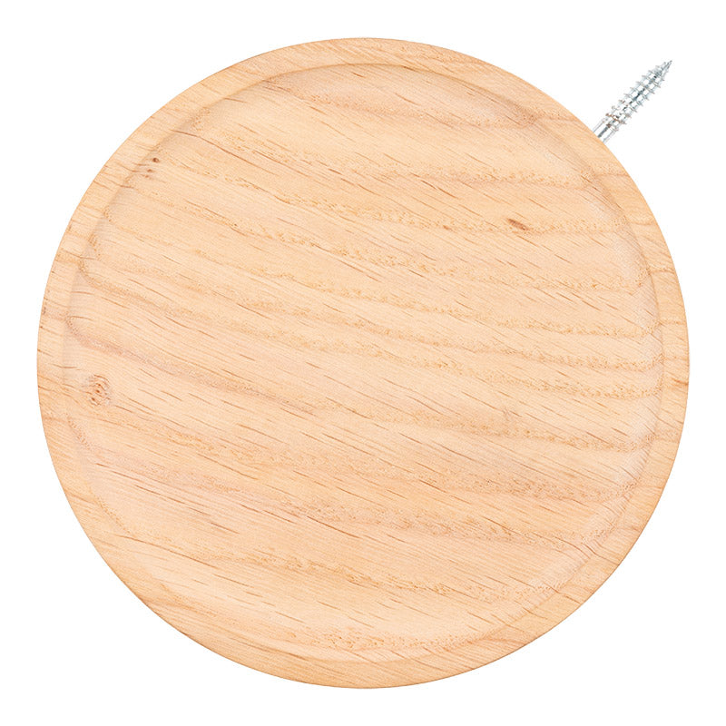 Massief rondhout wandplankje ø15cm