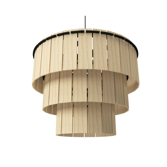 Taglight 120cm chandelier made of wood 