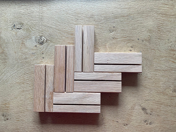 Kaarthouder 7cm - 6pack