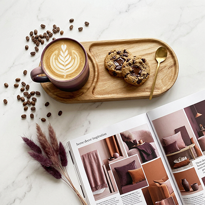 Massief houten koffietray - cadeau