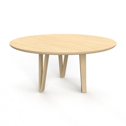 150 cm rond tafel design hout