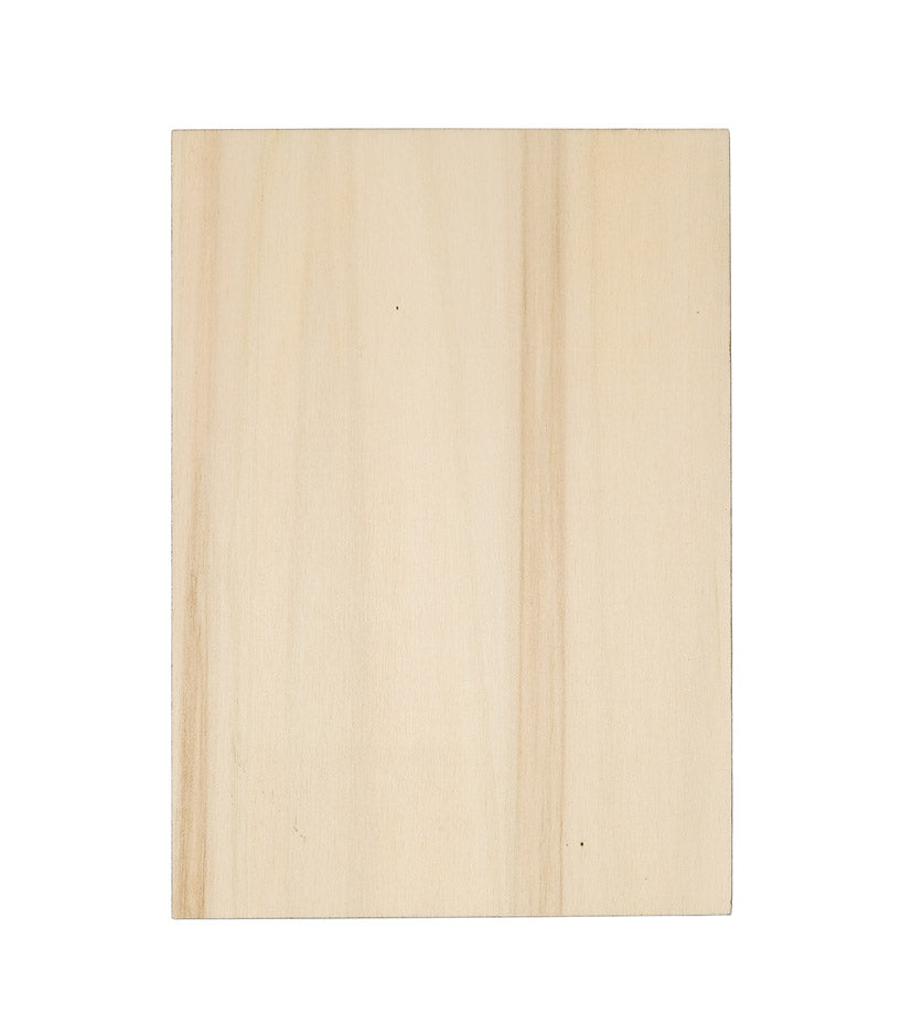 blank houten klembord a5
