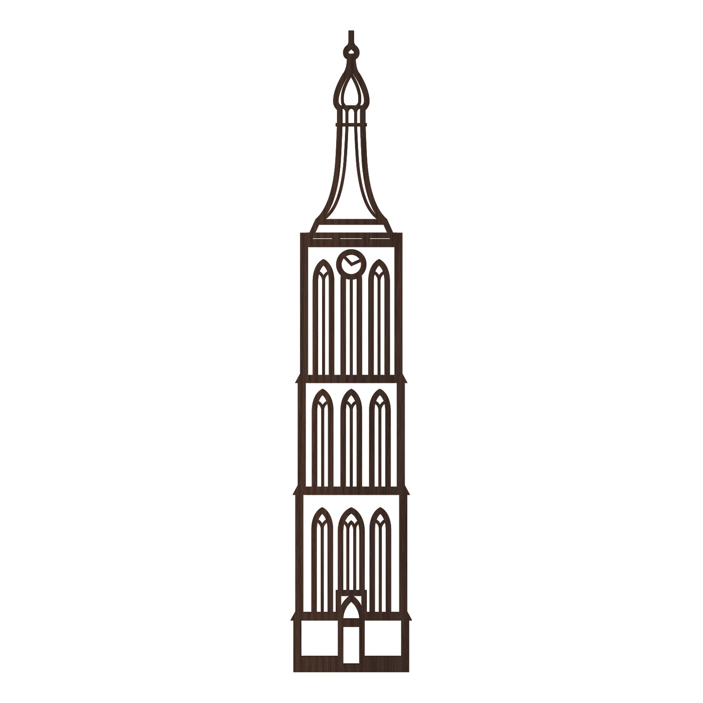 City tower Sint-Stephanuskerk Hasselt Dutch wood FSC 100%