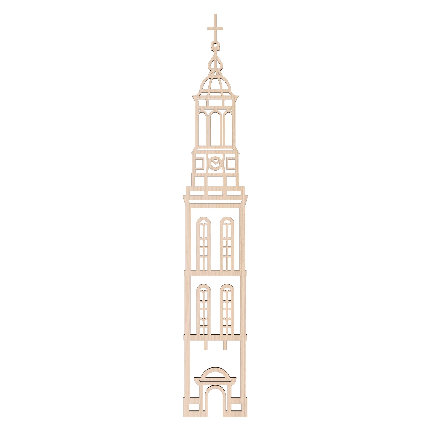 Stadstoren Nieuwe Toren Kampen Nederlands hout FSC 100%