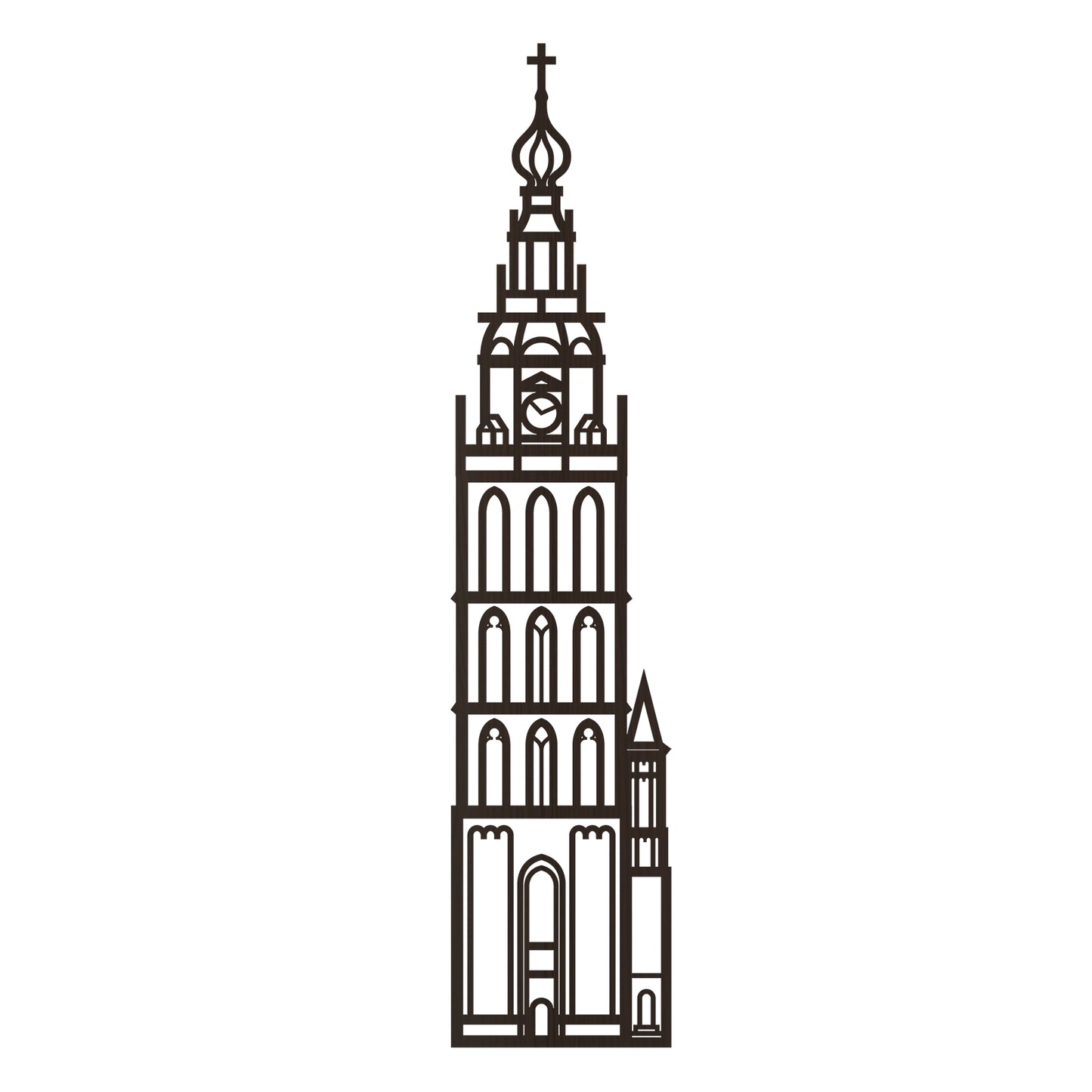 Stadstoren Stevenskerk Nijmegen Nederlands hout FSC 100%
