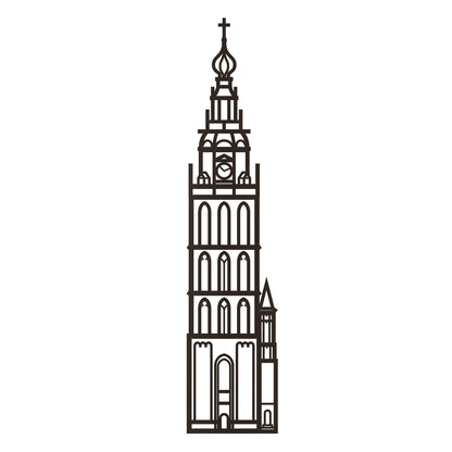 XXL Stadstoren Stevenskerk Nijmegen Nederlands hout FSC 100%