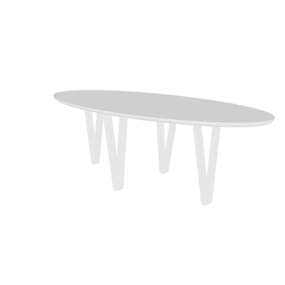 Pin table Oval 220x110cm FSC 100%