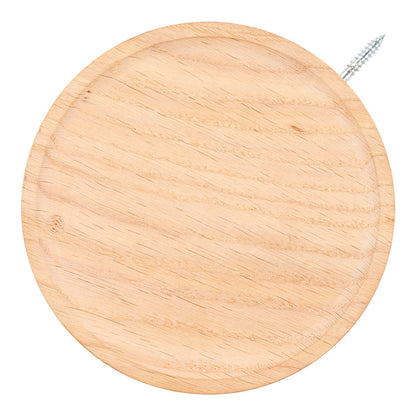 Massief rondhout wandplankje ø15cm