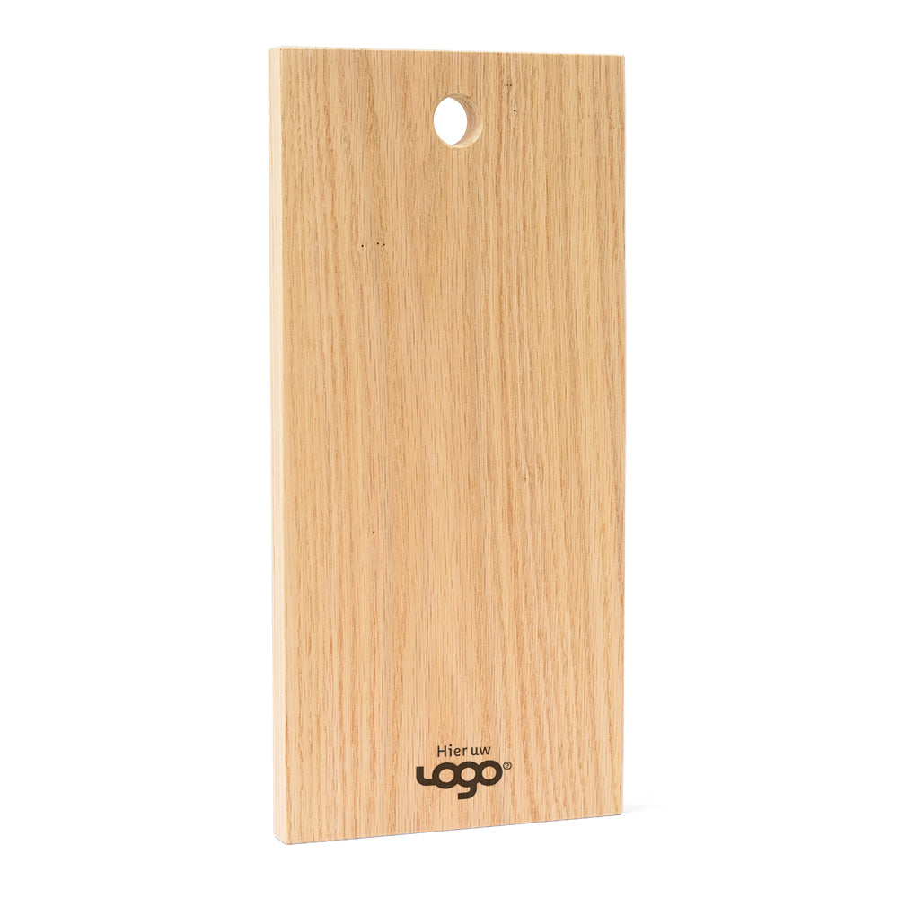 Cutting board with logo - oak